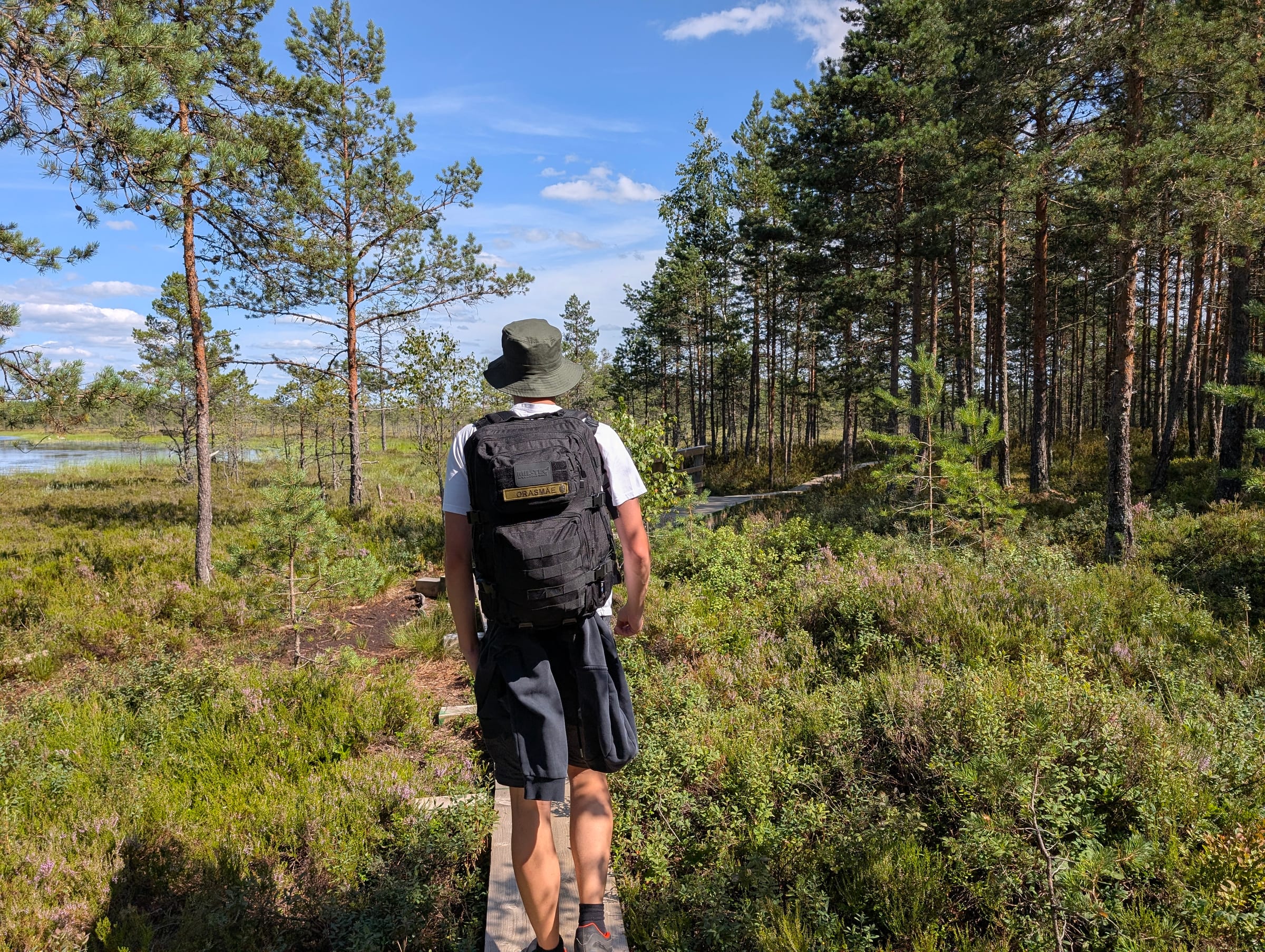 Into the bog, first kilometre